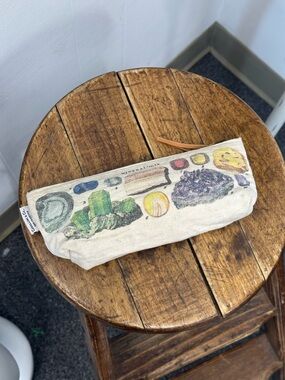 Mineraloids Canvas Pencil Case Natural